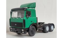 МАЗ-6422 поздний, зеленая кабина, масштабная модель, Автоистория (АИСТ), scale43