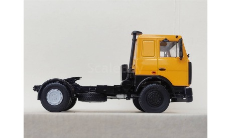 МАЗ-5432 желтая кабина, масштабная модель, Конверсии мастеров-одиночек, 1:43, 1/43