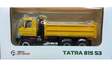 Tatra - 815 S3 желтый, масштабная модель, Автоистория (АИСТ), scale43