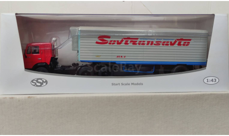 КАМАЗ-54112 с полуприцепом Alka N12CH Sovtransavto, масштабная модель, Start Scale Models (SSM), scale43