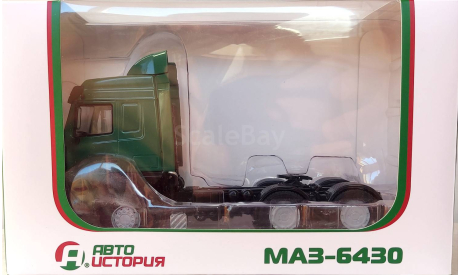МАЗ 6430 зеленый, масштабная модель, Автоистория (АИСТ), scale43