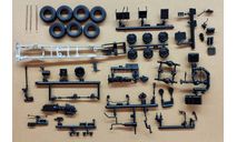 Кит шасси КАМАЗ 43118, масштабная модель, AVD Models, scale43