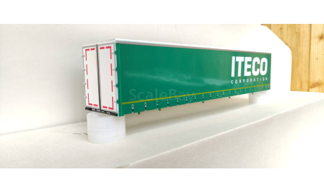 Тент НЕФАЗ-93341 ITECO, масштабная модель, ПАО КАМАЗ, scale43