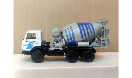Автобетоносмеситель СБ 92 (5511),  1/43, масштабная модель, КамАЗ, Конверсии мастеров-одиночек, scale43