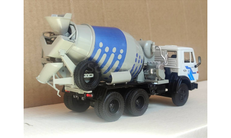 Автобетоносмеситель СБ 92 (5511),  1/43, масштабная модель, КамАЗ, Конверсии мастеров-одиночек, scale43