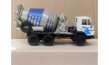 Автобетоносмеситель СБ 92 (5511),  1/43, масштабная модель, КамАЗ, Конверсии мастеров-одиночек, scale43