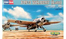 F4F-3 Wildcat (Late), 1/48 Hobby Boss, сборные модели авиации, scale48