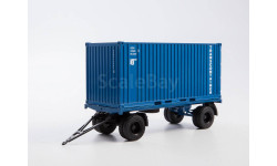 ГКБ 8350 контейнеровоз, синий