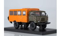 SSM в боксе Вахтовый автобус НЗАС-3964 (66), масштабная модель, Start Scale Models (SSM), scale43, ГАЗ