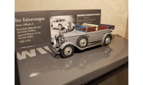 Mercedes Benz 770K Cabriolet F Kaiser Wilhelm II, Minichamps 1:43, масштабная модель, Mercedes-Benz, 1/43