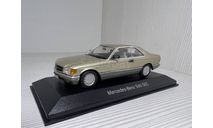 Mercedes-Benz 560SEC C126, Minichamps, 1/43, масштабная модель, scale43
