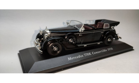 Mercedes 770K Convertible 1938, масштабная модель, IXO Road (серии MOC, CLC), scale43, Mercedes-Benz