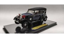 Mercedes Benz G4 1938 6x6 синий, закрытый Signature 1:43, масштабная модель, scale43, Mercedes-Benz