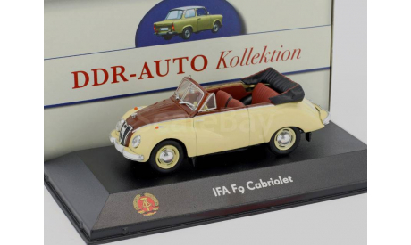 1/43 IFA F9 Cabriolet, масштабная модель, Atlas, scale43