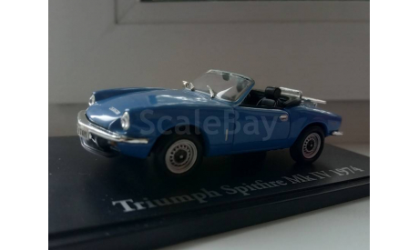 1/43 Triumph Spitfire Mk IV 1974, масштабная модель, Atlas, scale43