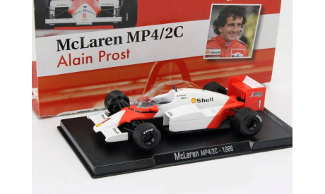 McLaren MP4/2C №1...1986 (Alain Prost) 1/43, масштабная модель, 1:43