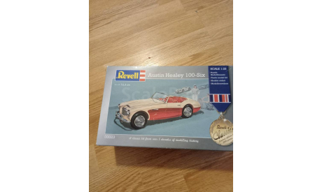 Сборная модель austin healey 100 six, сборная модель автомобиля, Revell, scale24