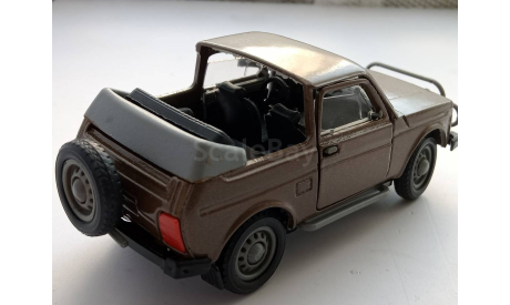 Ваз 21213 Жигули Lada Нива 4х4 Кабриолет 1994, масштабная модель, Агат/Моссар/Тантал, scale43
