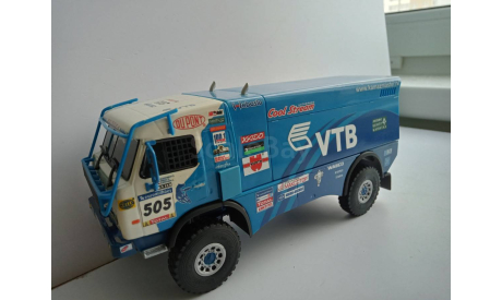 Камаз 4911 Ралли Lisboa Dakar 2006 Eligor № 505 Дакар, масштабная модель, scale43
