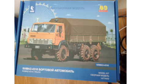 Сборная модель камаз 4310   (KIT) AVD Models KIT, сборная модель автомобиля, scale43