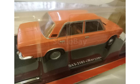 Легендарные советские автомобили ваз 2103, масштабная модель, Hachette, scale24
