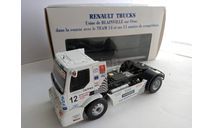 RENAULT Race Truck Team 14, white, масштабная модель, Eligor, scale43