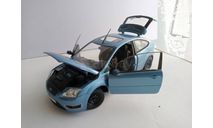 FORD Focus ST  1:24, голубой, масштабная модель, Bauer/Cararama/Hongwell, scale24