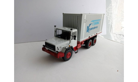 Magirus-290D контейнер, масштабная модель, scale43