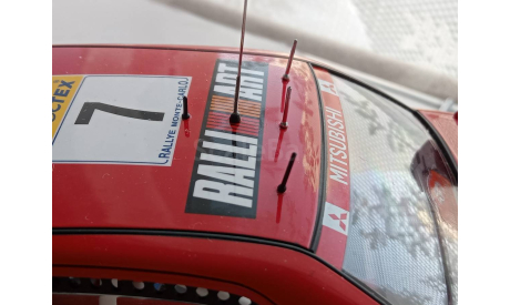 Mitsubishi Lancer Evolution 5, масштабная модель, scale24