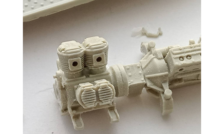 кит надстройка ЗИФ-55, сборная модель автомобиля, scale43