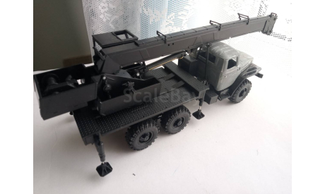 автокран КС-3574 урал, сборная модель автомобиля, AVD Models, scale43