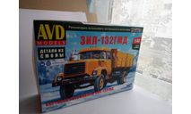 Сборная модель ЗИЛ-132 гмд, сборная модель автомобиля, AVD Models, scale43