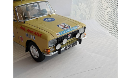 москвич 2137 rally team azlk, масштабная модель, Ручная работа, scale24, Toyota