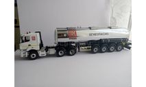КАМАЗ 5490 с п/п сеспель бензовоз, масштабная модель, Латунный мастер, scale43