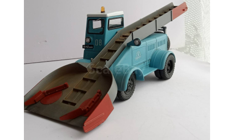 Лаповый снегоуборщик С-4, масштабная модель, ацпт, Латунный мастер, scale43