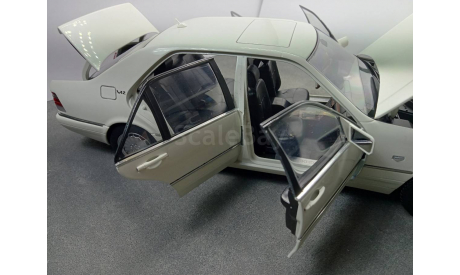 Mercedes Benz S600 V12 W140  ,белый, масштабная модель, Mercedes-Benz, mission model, scale18