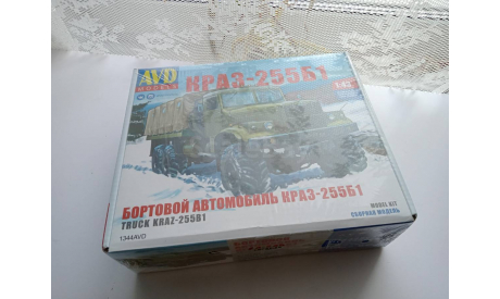 Сборная модель краз 255 б1 (KIT) AVD Models KIT, сборная модель автомобиля, 1:43, 1/43