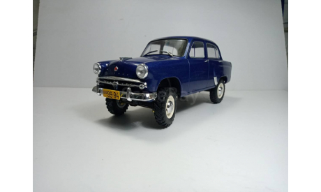 поворотный мост для моделей 24 масштаба, сборная модель автомобиля, scale43, Москвич