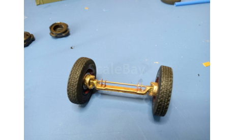 поворотный мост зис 5, сборная модель автомобиля, 1:43, 1/43