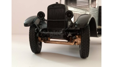 поворотный мост зис 5, сборная модель автомобиля, 1:43, 1/43