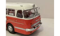 Автобус Икарус Ikarus-55.14   ализариновый, масштабная модель, DEMPRICE, scale43