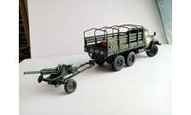 зил 131  с минометом василек, масштабная модель, scale43