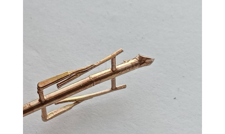Дворники КамАЗ, запчасти для масштабных моделей, Латунный мастер, 1:43, 1/43