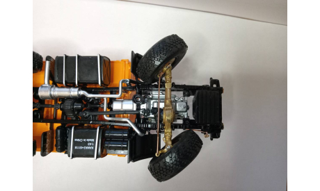 поворотный мост КАМАЗ 43118, сборная модель автомобиля, 1:43, 1/43