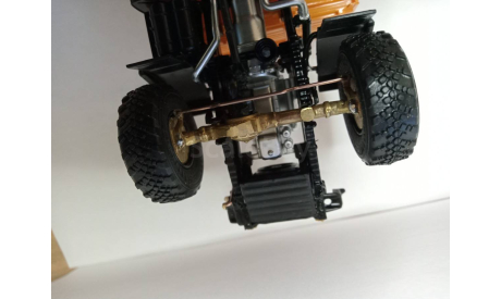поворотный мост КАМАЗ 43118, сборная модель автомобиля, 1:43, 1/43