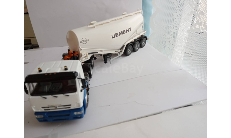 КАМАЗ 6460 с пп bonum цемент, масштабная модель, Start Scale Models (SSM), 1:43, 1/43