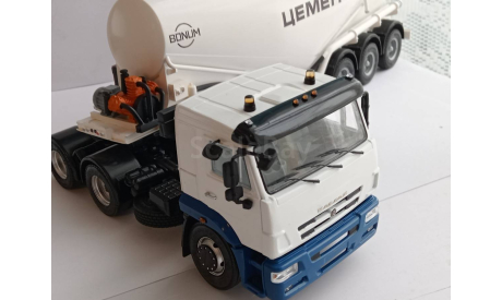 КАМАЗ 6460 с пп bonum цемент, масштабная модель, Start Scale Models (SSM), 1:43, 1/43