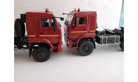 камаз 65225 резина и диски, масштабная модель, ПАО КАМАЗ, 1:43, 1/43