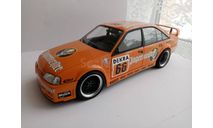 Opel omega lotus Jagermeister, масштабная модель, WhiteBox, 1:24, 1/24