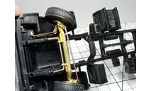 поворотный мост КАМАЗ 4308, сборная модель автомобиля, 1:43, 1/43